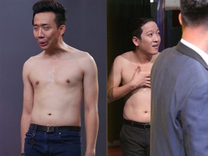 Ngắm thân hình "một múi" của Trấn Thành, Trường Giang