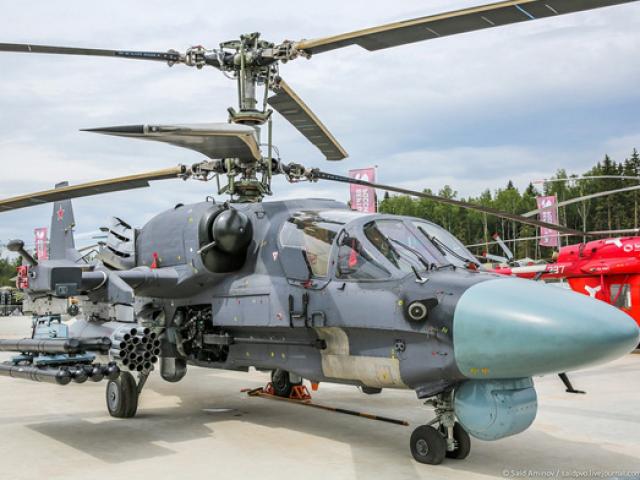 Trực thăng chiến đấu KA-52KS-“Quái vật bầu trời” của Nga