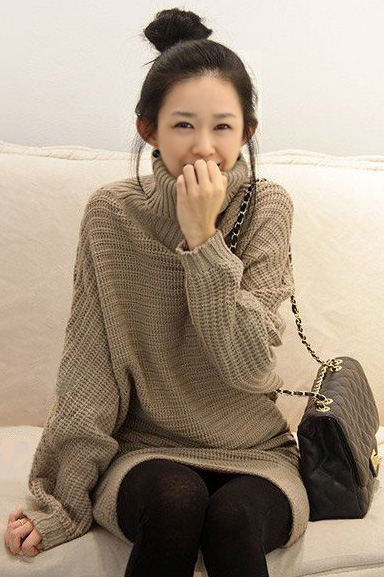 Thời trang ngày lạnh với áo len dáng dài, Thời trang công sở, Thời trang, ao len dang dai, cardigan, boots, legging, ao len rach