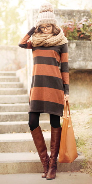 Thời trang ngày lạnh với áo len dáng dài, Thời trang công sở, Thời trang, ao len dang dai, cardigan, boots, legging, ao len rach
