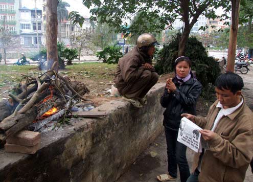 Tai họa ẩn sau những "bếp lửa" trên phố, Tin tức trong ngày, dot lua, suoi am, mua dong, gia lanh, chay no