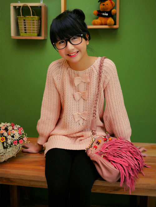 Cô bé dễ thương xinh tươi đón tết, Bạn trẻ - Cuộc sống, Hot girl de thuong, hotgirl ha noi, hot girl xinh dep, thieu nu xinh xan, quan ao han quoc