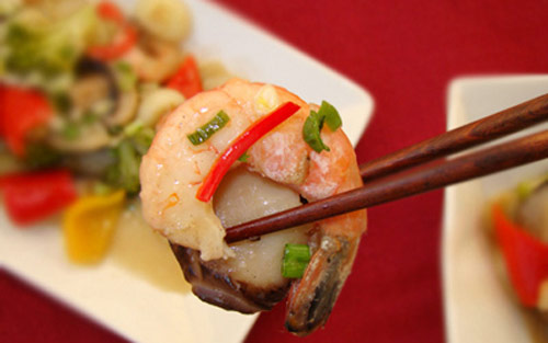 Rực rỡ tôm xào thập cẩm - 6
