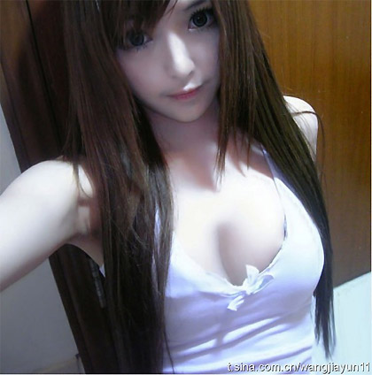 Hot girl làm điên đảo dân mạng, Bạn trẻ - Cuộc sống, Hot girl, Wang Jiayun, gioi tre, girl xinh, anh girl xinh, 8x, 9x, gioi tre, nu sinh