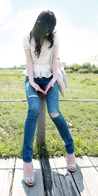 Cách phối đồ năng động với quần jeans, Thời trang, bi quyet mac quan jean dep, quan short jean, quan jean lung, bi quyet chon quan jean