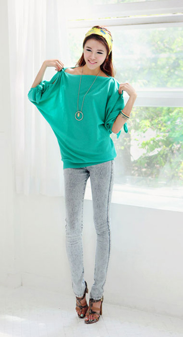 Áo cánh dơi thướt tha vai mềm, Thời trang, ao canh doi, ao canh doi dep, vay, ao dang dai