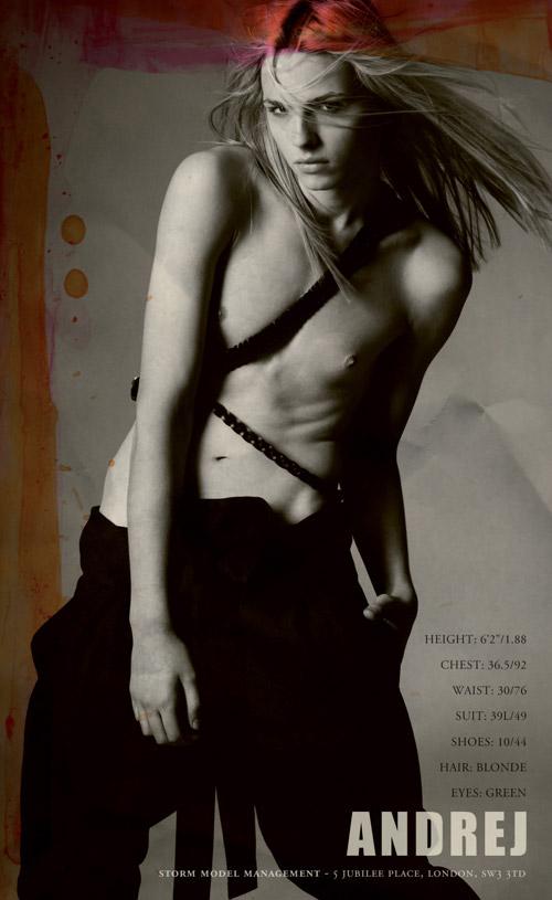 Mẫu gay 9X "đòi" làm người mẫu nội y, Thời trang, Nguoi mau chuyen gioi - Andrej Pejic, Leah T,Jean Paul, John Galliano,Marc Jacobs, Gaultier,