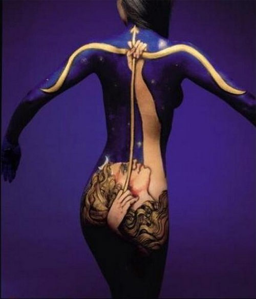 Biến hóa body painting cùng mẫu nude - 3