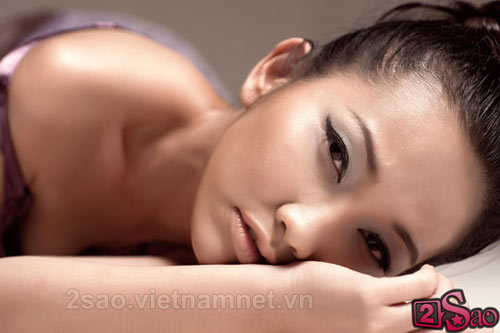 Kim Hiền sexy với vai trần - 8