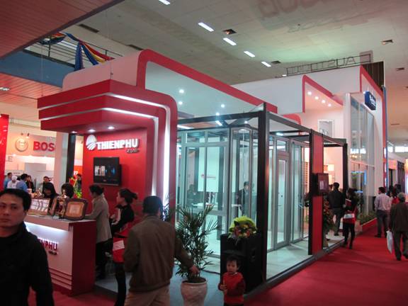 Tập đoàn Công nghiệp Thiên Phú tham gia triển lãm quốc tế Vietbuild Hà Nội 2011 - 1