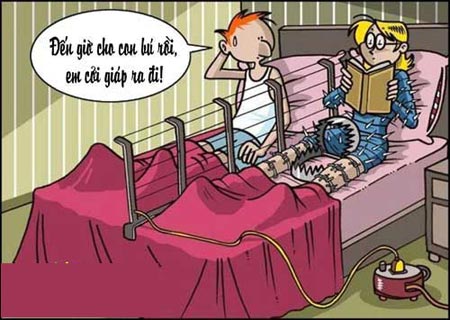 Biếm họa: Khi vợ ta... cấm vận chuyện ấy - 2