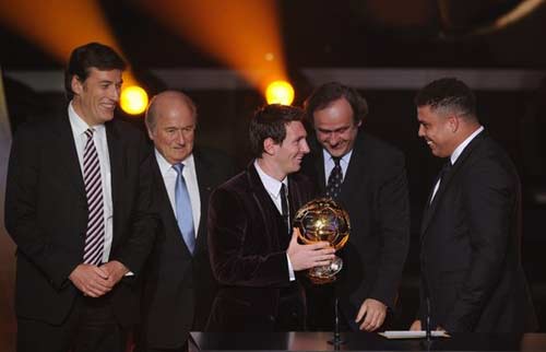 QBV FIFA 2011: Messi trên đỉnh thế giới, Bóng đá, Messi, Ronaldo, Xavi, qbv fifa, qbv 2011, bao, bong da, the thao, real, barca