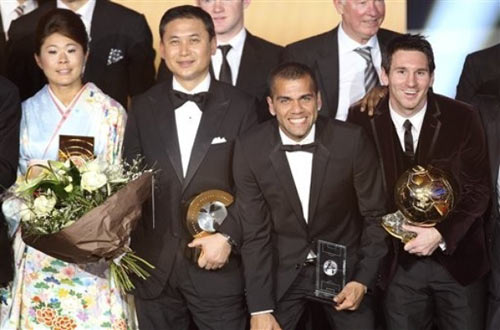 QBV FIFA 2011: Messi trên đỉnh thế giới, Bóng đá, Messi, Ronaldo, Xavi, qbv fifa, qbv 2011, bao, bong da, the thao, real, barca