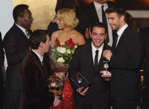 QBV FIFA 2011: Messi trên đỉnh thế giới, Bóng đá, Messi, Ronaldo, Xavi, qbv fifa, qbv 2011, bao, bong da, the thao, real, barca