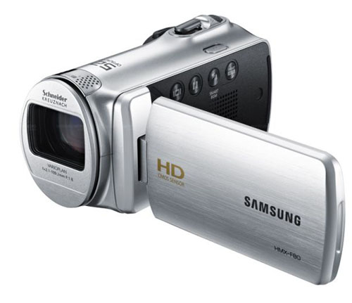 Máy quay Samsung HMX-F80: Đa năng giá mềm - 4