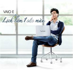 “Khoe” màu phong cách cùng Sony Vaio E, Thời trang Hi-tech, 