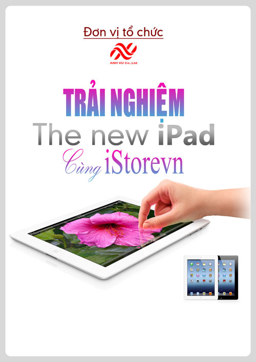 Trải nghiệm The new ipad cùng iStorevn, Thời trang Hi-tech, 