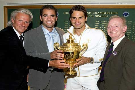 Federer “vượt mặt” tiền bối Rod Laver, Thể thao, federer vi dai nhat moi thoi dai, federer vuot qua rod laver, roger federer, rod laver, huyen thoai rod laves, tay vot vi dai nhat moi thoi dai, tennis channel, tay vot so 1 the gioi, tau toc hanh federer, tennis, quan vot, the thao, bao the thao, tin the thao