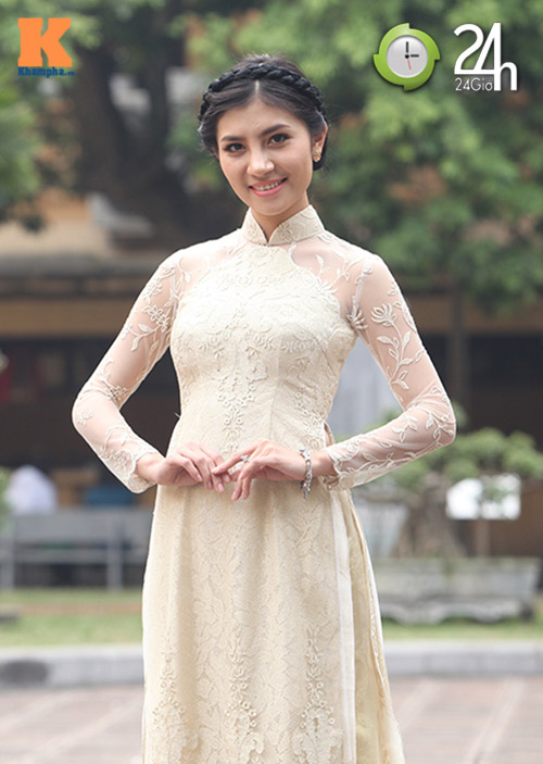 Đón xuân mới với áo dài cách điệu - 7