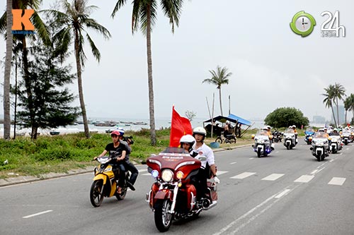 400 xe mô tô khủng rầm rập diễu hành tại Đà Nẵng - 5