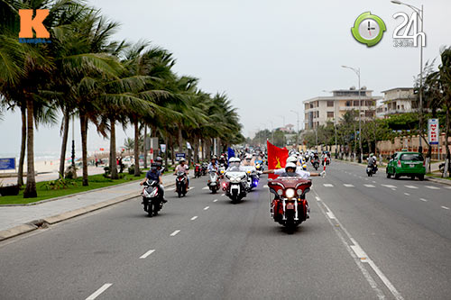 400 xe mô tô khủng rầm rập diễu hành tại Đà Nẵng - 2