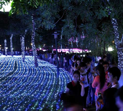 Công viên Tân Phú lung linh với 500 nghìn đèn led - 2