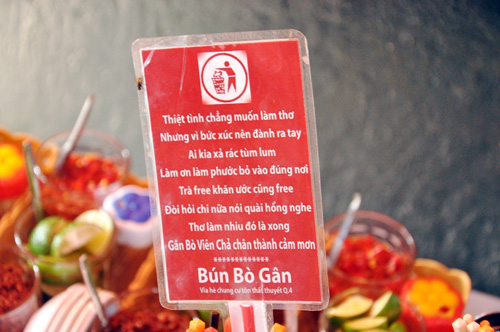 Chủ quán bún bò chấp nhận bỏ biển nội quy “gây bão“ - 6