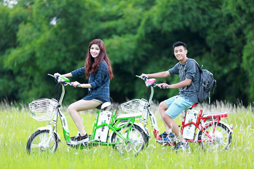 HKbike giảm giá sốc xe đạp điện chạy pin, rẻ hơn xe ắc quy - 5