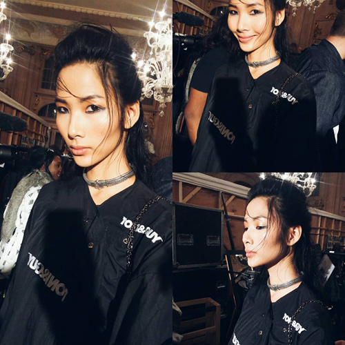 Hoàng Thùy quá khác lạ ở Tuần lễ thời trang London - 7