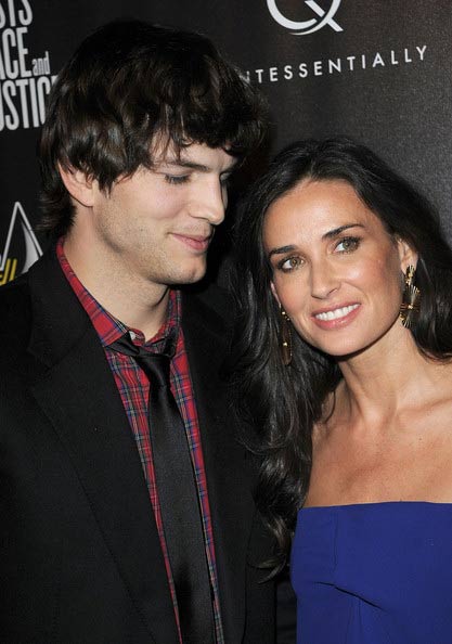 Ashton Kutcher không bị “sét đánh” bởi Demi Moore - 4