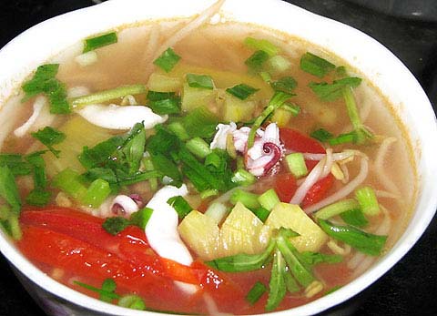 Canh mực nấu dứa - 3