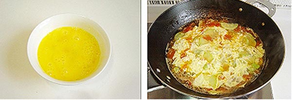 Canh trứng bí ngòi - Hấp dẫn món canh chiều - 3