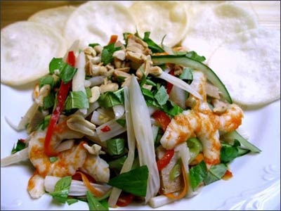 Ẩm thực: Gỏi ngó sen chua dịu - 1