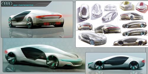 Lộ diện Audi A9 đối thủ của Porsche Panamera - 8