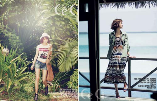 Lee Hyori, Lee Si Young “khoe mình” trên Ceci, Ca nhạc - MTV, 