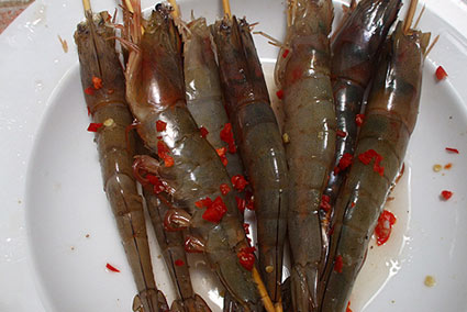 Tôm nướng muối ớt phô mai - 1