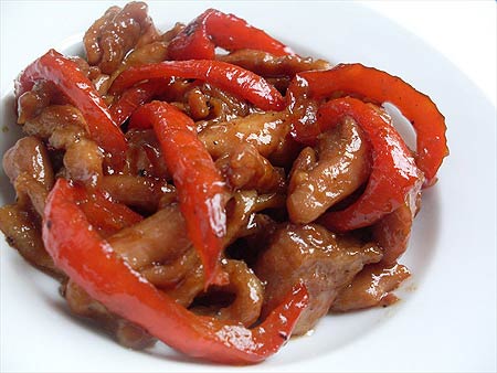 Gà xào ớt chuông sốt Teriyaki - 6