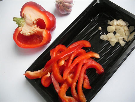 Gà xào ớt chuông sốt Teriyaki - 3