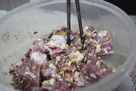 Đùi gà tây nấu giả cầy - 2