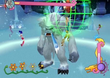 Winx Club có màu sắc tươi sáng, dễ chơi, hình ảnh dễ