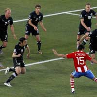 Video trận Paraguay - New Zealand: Niềm vui không trọn vẹn?