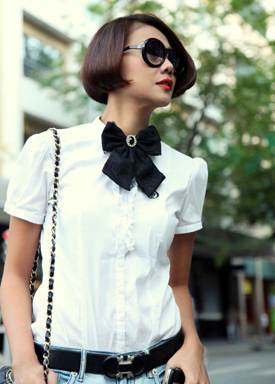 Tư vấn thời trang: Mặc jean... rách đến công sở, nên chăng?, Thời trang, jean, jean rách, jean mài, jean loang, jean công sở