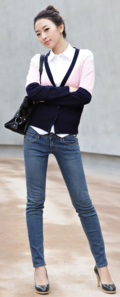 Tư vấn thời trang: Mặc jean... rách đến công sở, nên chăng?, Thời trang, jean, jean rách, jean mài, jean loang, jean công sở