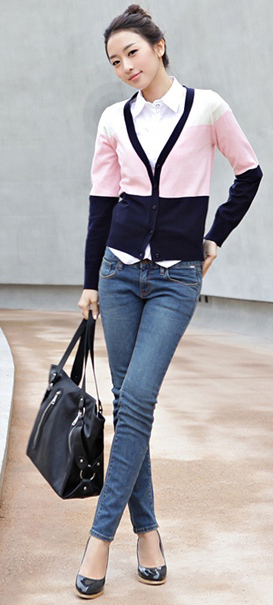 Tư vấn thời trang: Mặc jean... rách đến công sở, nên chăng?, Thời trang, jean, jean rách, jean mài, jean loang, jean công sở