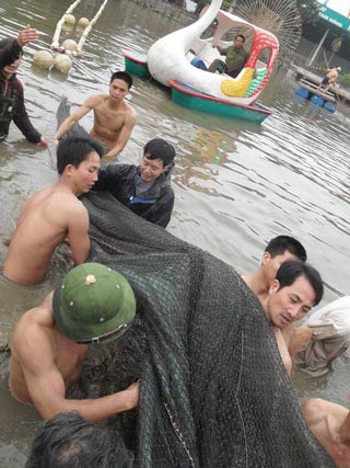 Chùm ảnh: Diễn tập nước rút bắt Cụ Rùa - 4