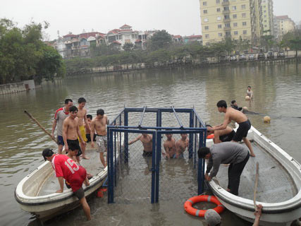 Chùm ảnh: Diễn tập nước rút bắt Cụ Rùa - 5