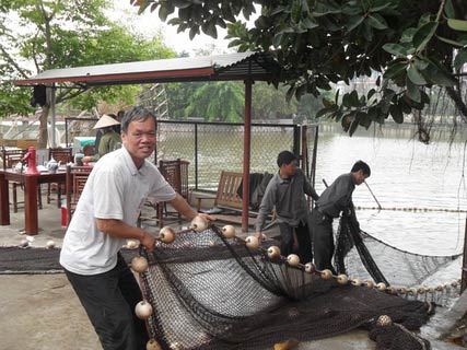 Chùm ảnh: Diễn tập nước rút bắt Cụ Rùa - 8