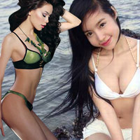 Sao Việt khoe dáng nóng bỏng với bikini