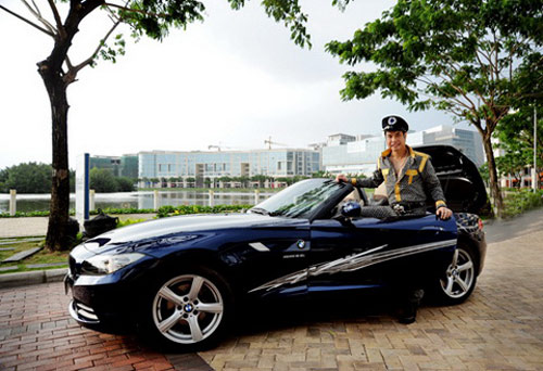 Ngắm xế khủng của ca sĩ Ngọc Sơn, Ô tô - Xe máy, Ngam xe khung cua ca si Ngoc Son, Ngoc Son, ca si Ngoc Son, xe khung, BMW Z4, o to, Cadillac
