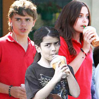Con  Micheal Jackon hẹn hò anh em nhà Smith